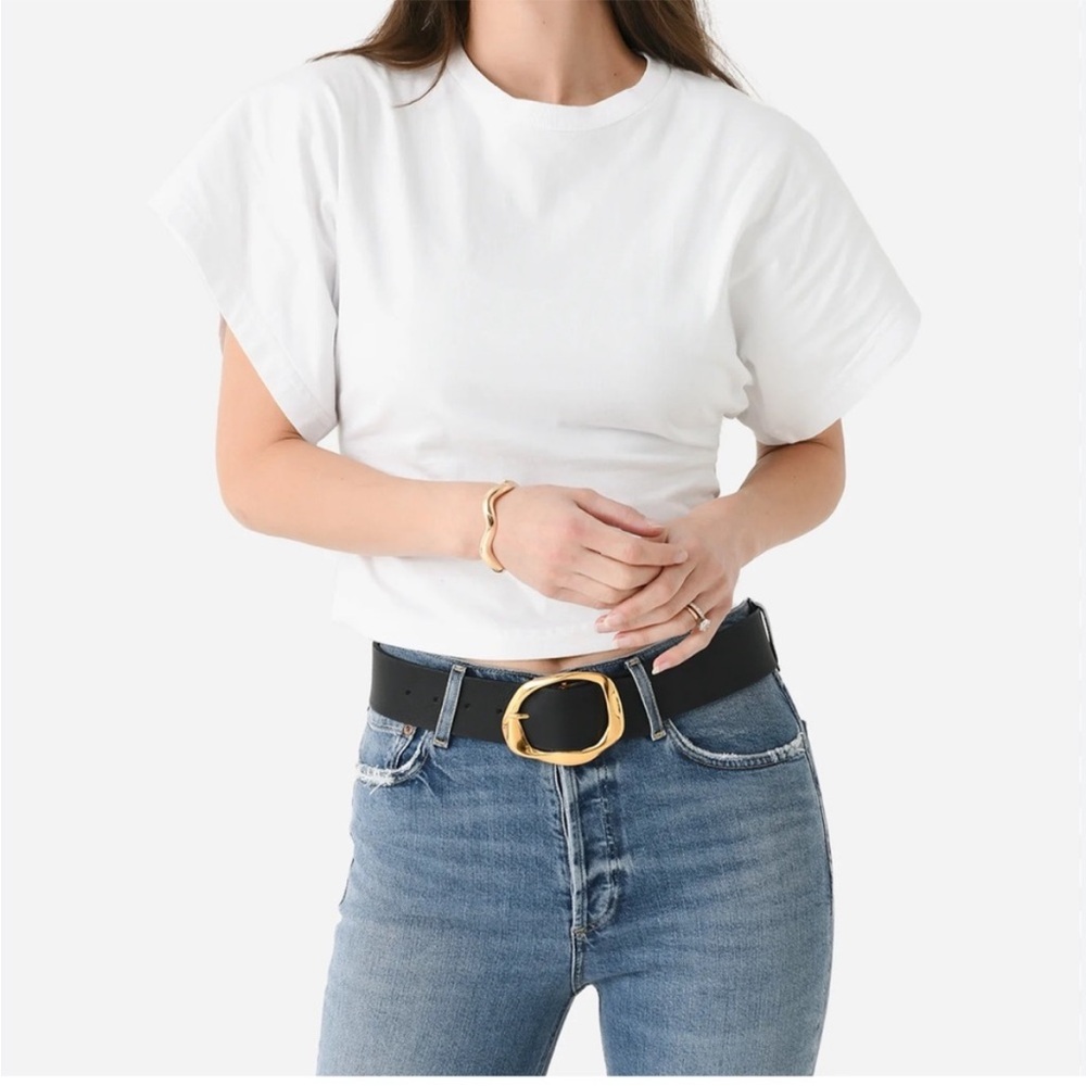 Agolde White Tee - Britt